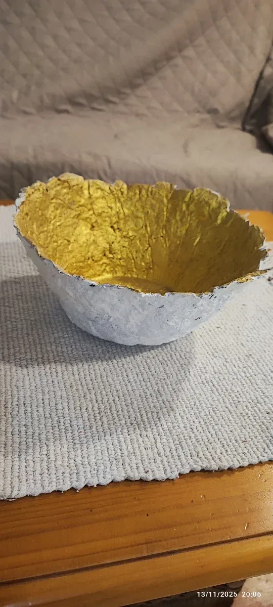 Cesta/Maceta Decorativa Hecha a Mano