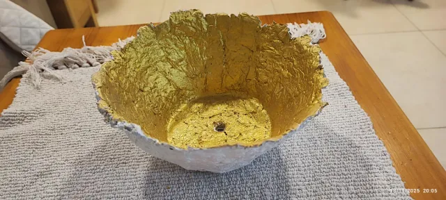 Cesta/Maceta Decorativa Hecha a Mano