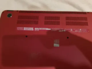 HP Envy Ultrabook Portátil Negro/Rojo