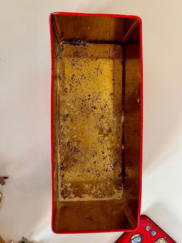 Camión de bomberos de metal decorativo