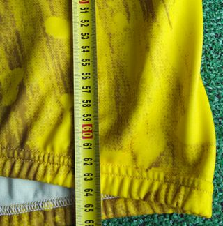 Maillot Ciclismo Vintage Biemme Amarillo