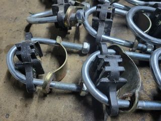 Abrazaderas para cama elástica