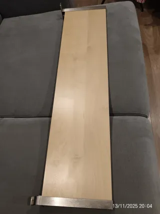 Estanterías madera y metal