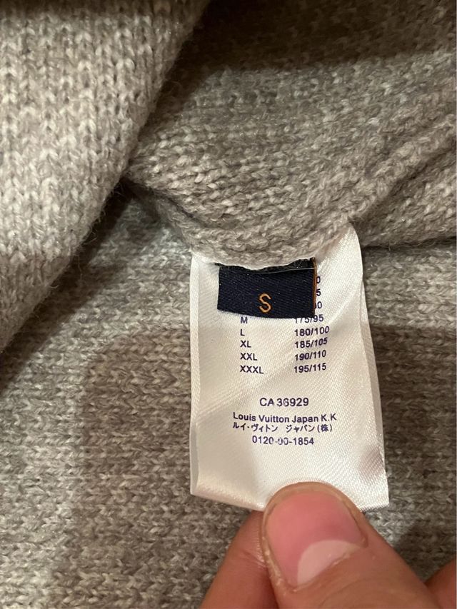 Jersey Louis Vuitton LV Grigio