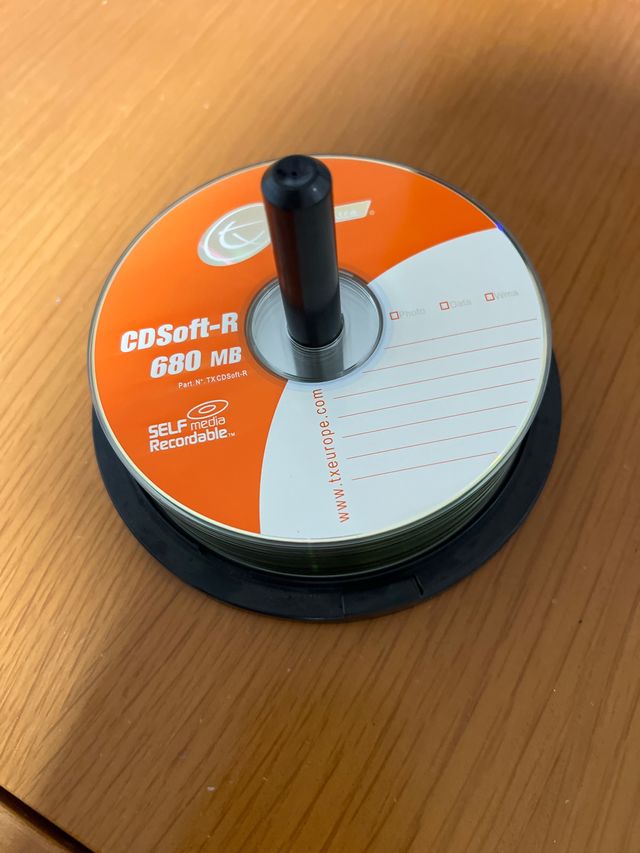 CD-R CDSoft-R 680 MB 23 unidades