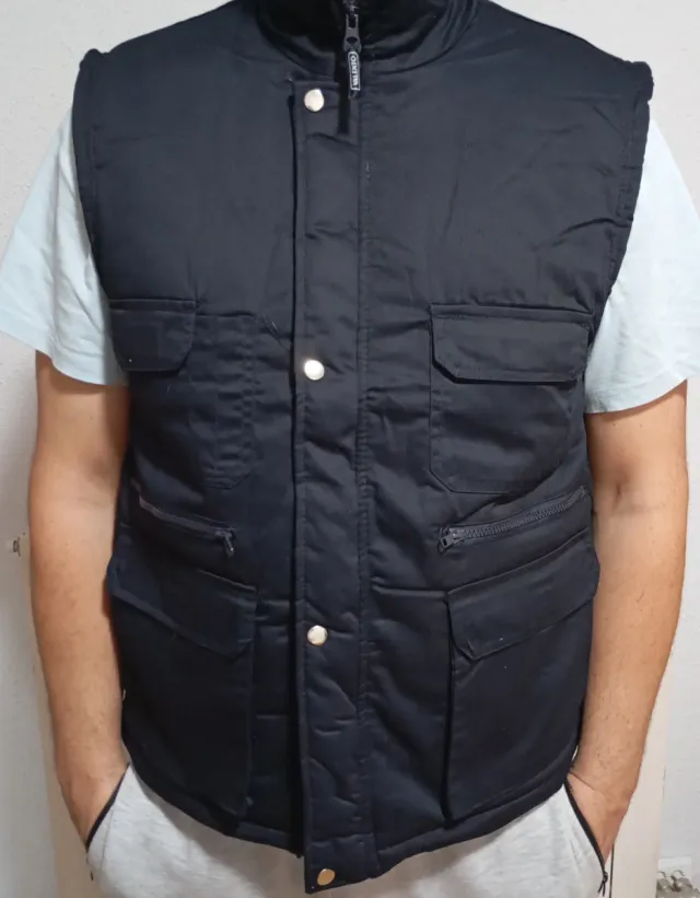 Chaleco trabajo azul oscuro