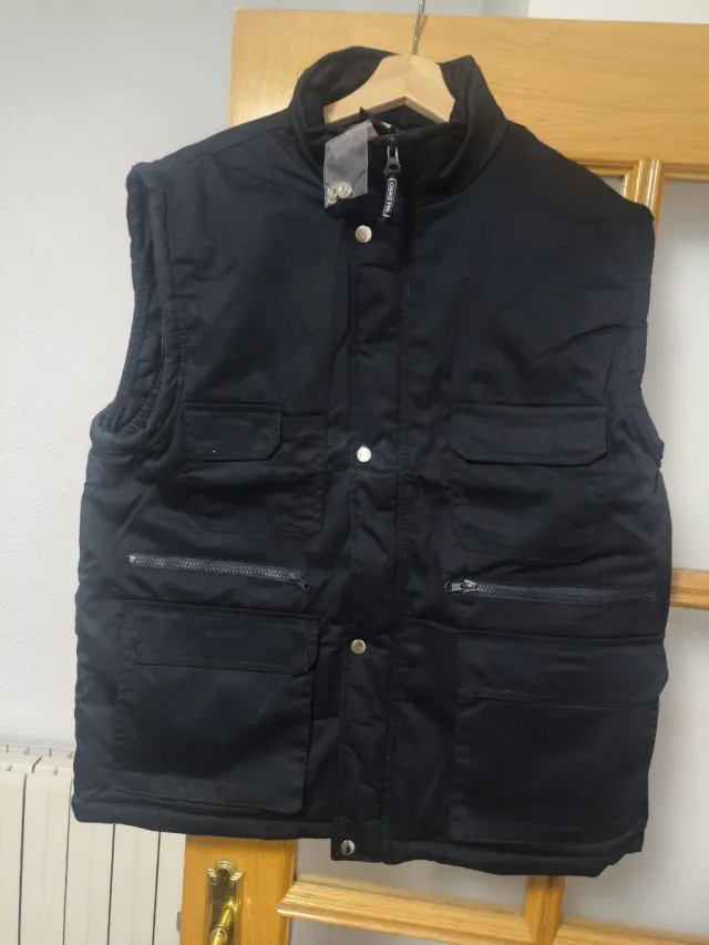 Chaleco trabajo azul oscuro