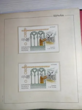 Álbum de Sellos 1986-1988