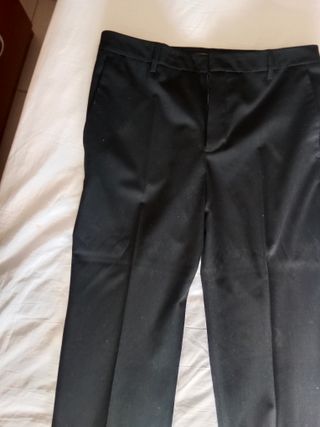 Pantalón de vestir Zara Basic negro
