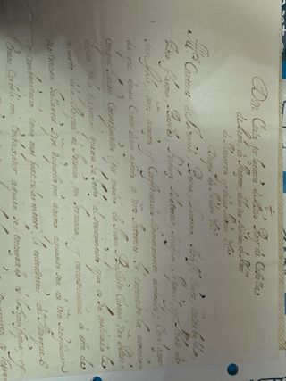 Carta Carlos II firmada Yo el Rey 1683