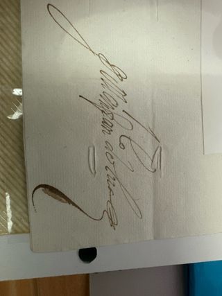 Carta Carlos II firmada Yo el Rey 1683