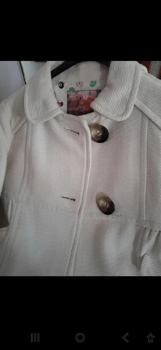 Giacca invernale bianca