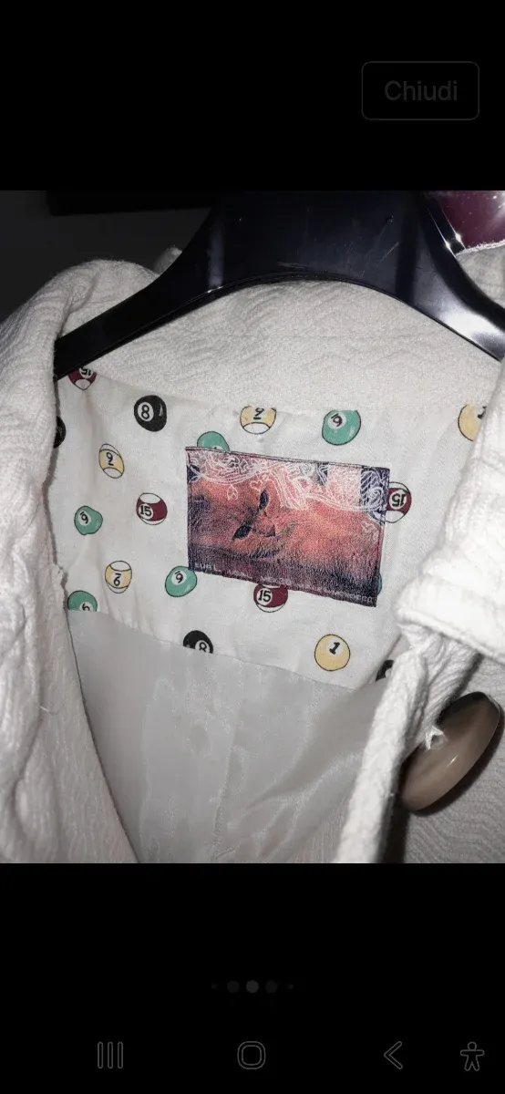 Giacca invernale bianca