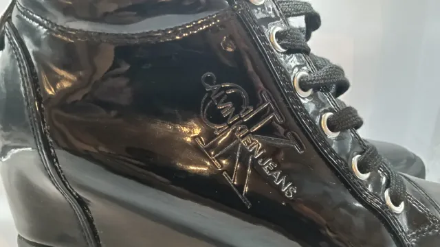 Botines Calvin Klein Jeans Mujer Negros