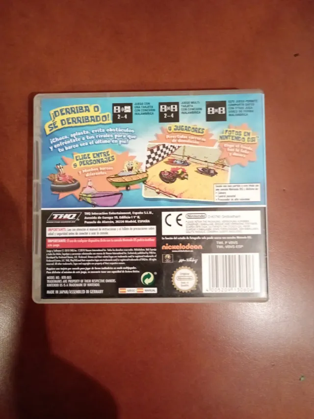 Bob Sponge: Crash Boats DS