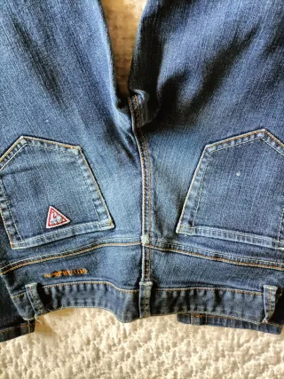 Pantalón vaquero Guess mujer azul