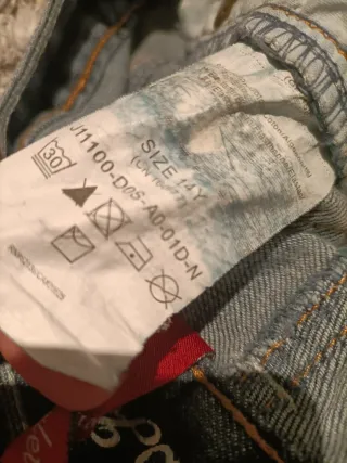 Pantalón vaquero Guess mujer azul