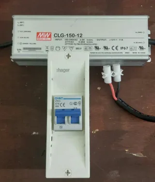 Transformador Mean Well CLG-150-12 + Diferencial H