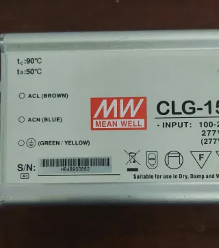 Transformador Mean Well CLG-150-12 + Diferencial H