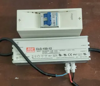 Transformador Mean Well CLG-150-12 + Diferencial H