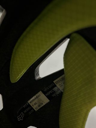 Casco bici FOX blu/giallo