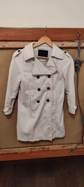 Gabardina Zara 3/4 Beige