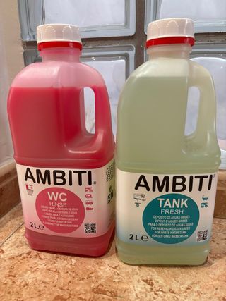 Líquido WC Portátil Ambiti 2L (Caravana/Furgoneta)