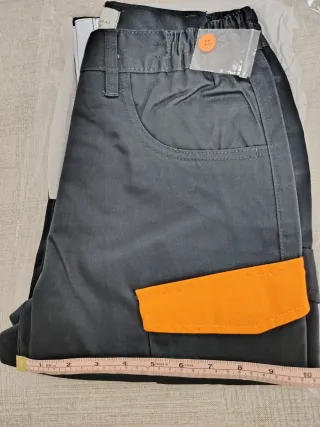 Pantalón Repsol Mujer Talla P Negro Naranja