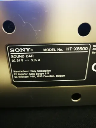 Barra Sonido Sony HT-X8500 2.1 Dolby Atmos