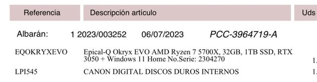 PC Sobremesa Gaming RGB