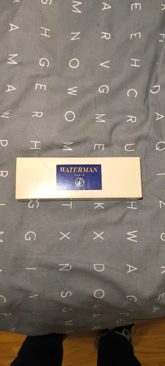 Estilográfica Waterman Expert Negra y Dorada