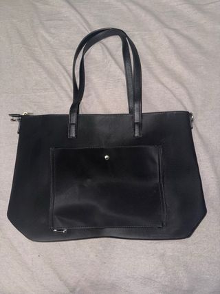 Bolso tote Misako negro. Nuevo sin uso.