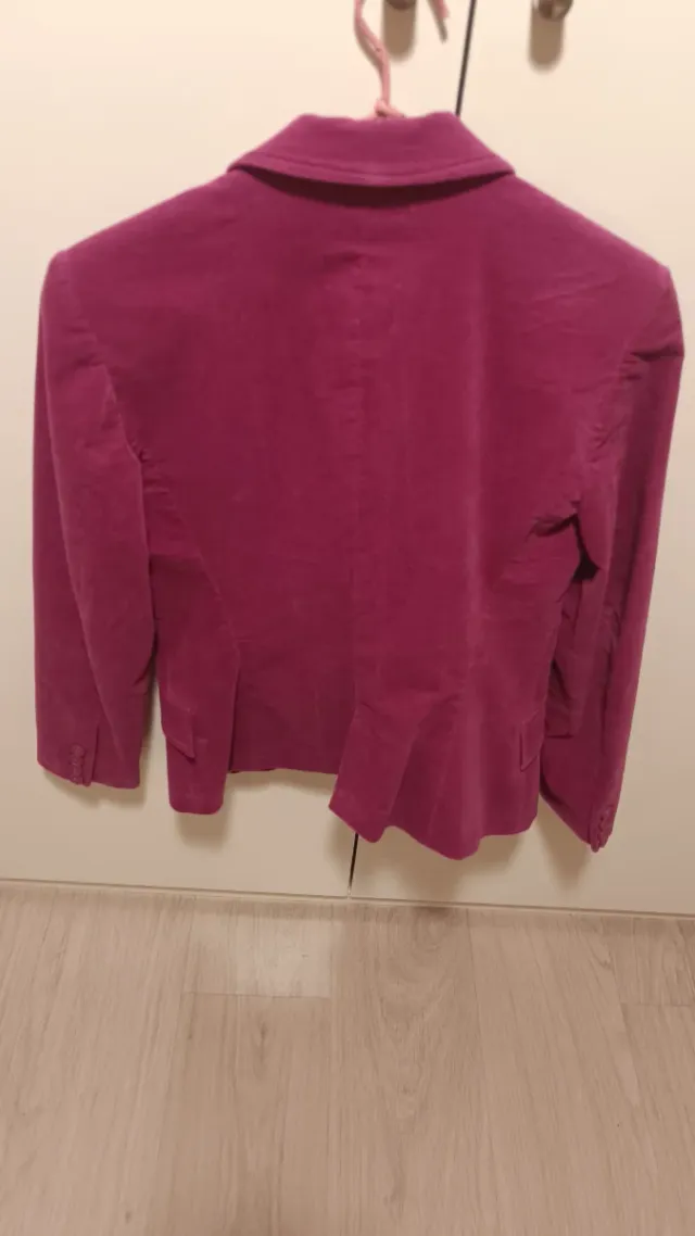 Blazer Zara Basic pana rosa talla XS