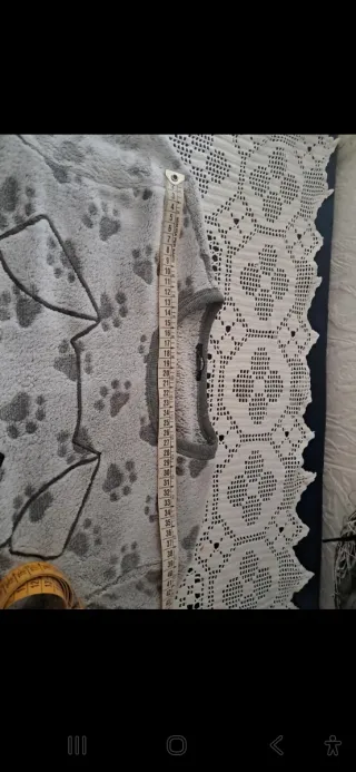 Pigiama bambina peluche cane impronte