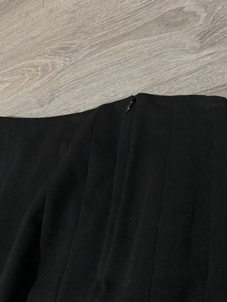 Falda midi negra mujer Amichi talla 38