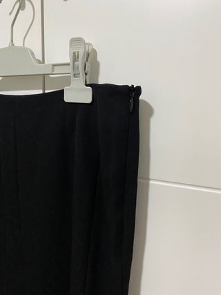 Falda midi negra mujer Amichi talla 38