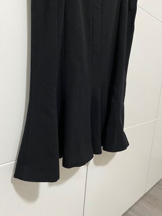 Falda midi negra mujer Amichi talla 38