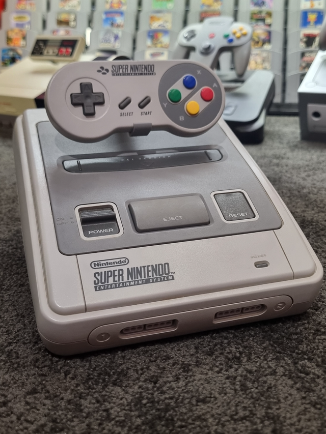 Supporto esposizione Super Nintendo SNES