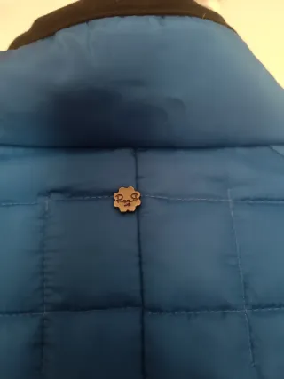 Chaqueta Rever mile acolchada azul Talla 40