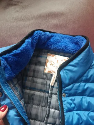 Chaqueta Rever mile acolchada azul Talla 40