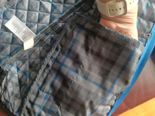 Chaqueta Rever mile acolchada azul Talla 40