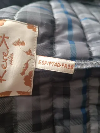 Chaqueta Rever mile acolchada azul Talla 40