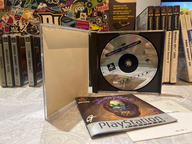 Oddworld: Abe's Oddysee PS1 PAL