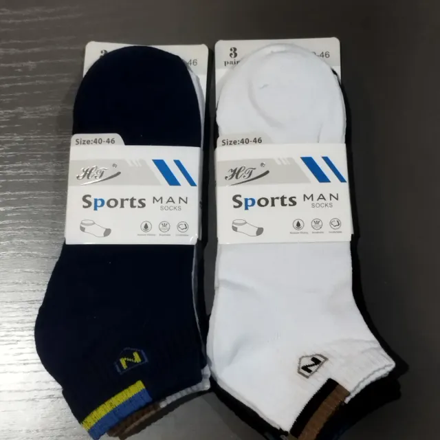 Lote 6 pares calcetines HT talla 40-46