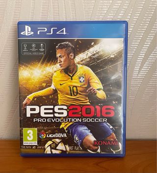 Lote 3 Videojuegos PS4: FIFA 17, PES 15 y 16
