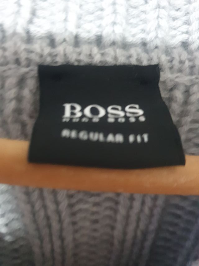 Jersey Hugo Boss Gris Hombre