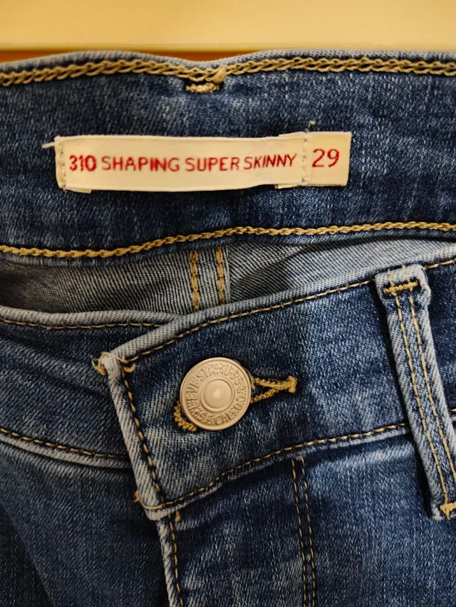 Vaqueros Levi's Azules Talla 29 (38)