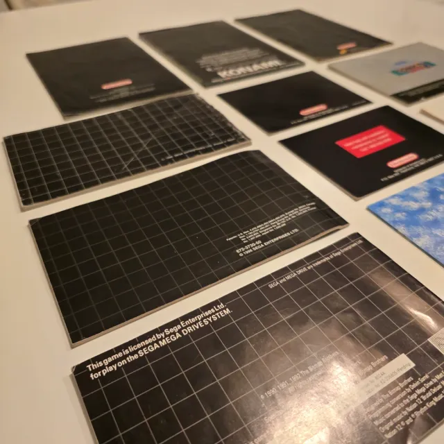 Manuales de Instrucciones - Videojuegos Retro