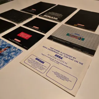 Manuales de Instrucciones - Videojuegos Retro