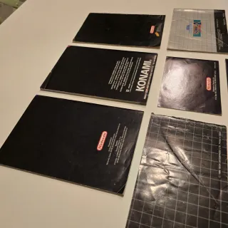 Manuales de Instrucciones - Videojuegos Retro